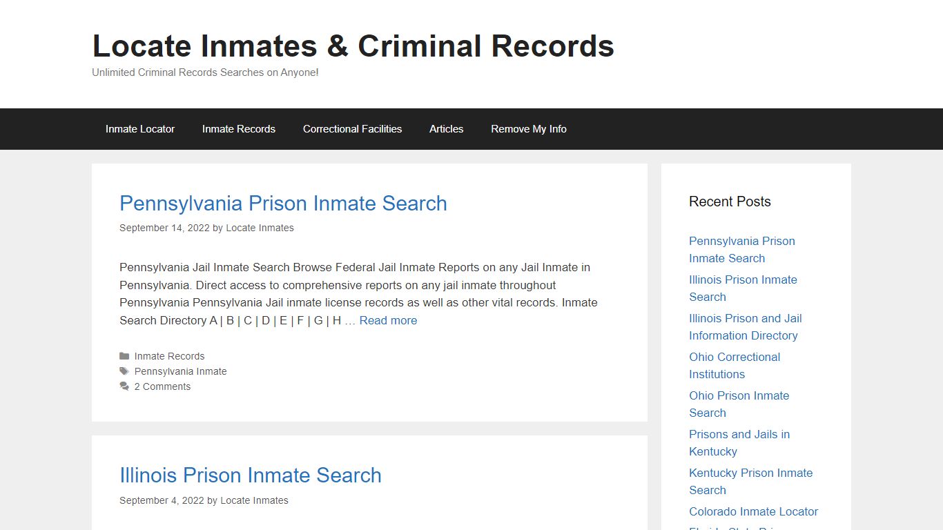 Florida State Prison Inmate Search – Locate Inmates & Criminal Records